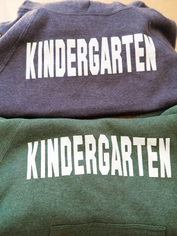 Kindergarten | Kids Graphic Hoodie-hoodies-Ambitious Kids