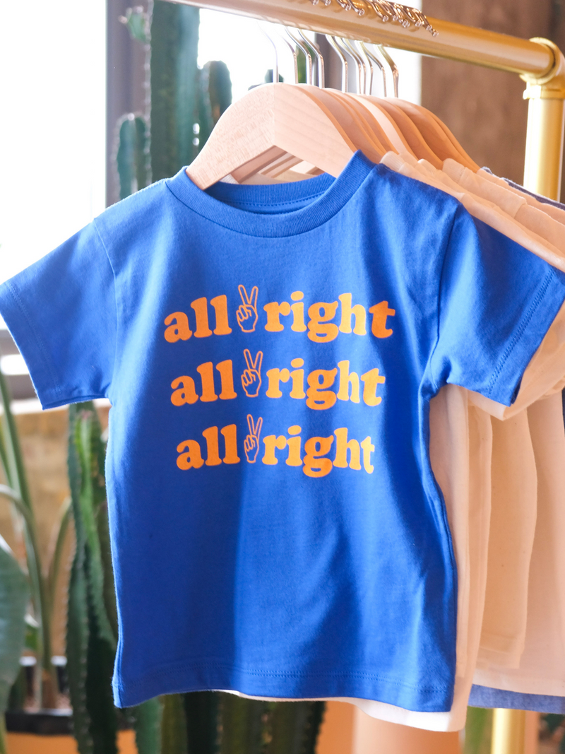Gonna Be All Right | Kids Graphic Tee | Sizes 2T - YL-Tees-Ambitious Kids