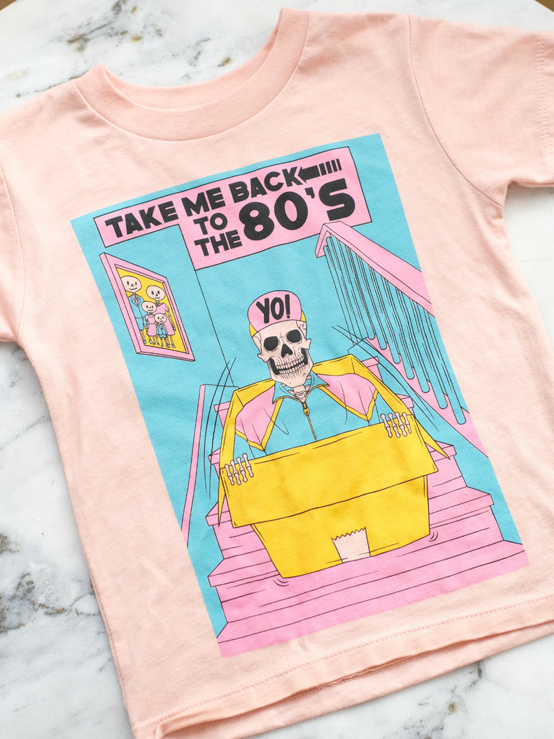 Take Me To The 80's | Kids Graphic Tee-Tees-Ambitious Kids