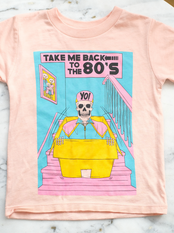 Take Me To The 80's | Kids Graphic Tee-Tees-Ambitious Kids