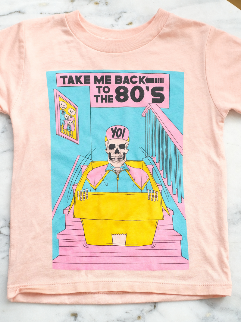 Take Me To The 80's | Kids Graphic Tee-Tees-Ambitious Kids