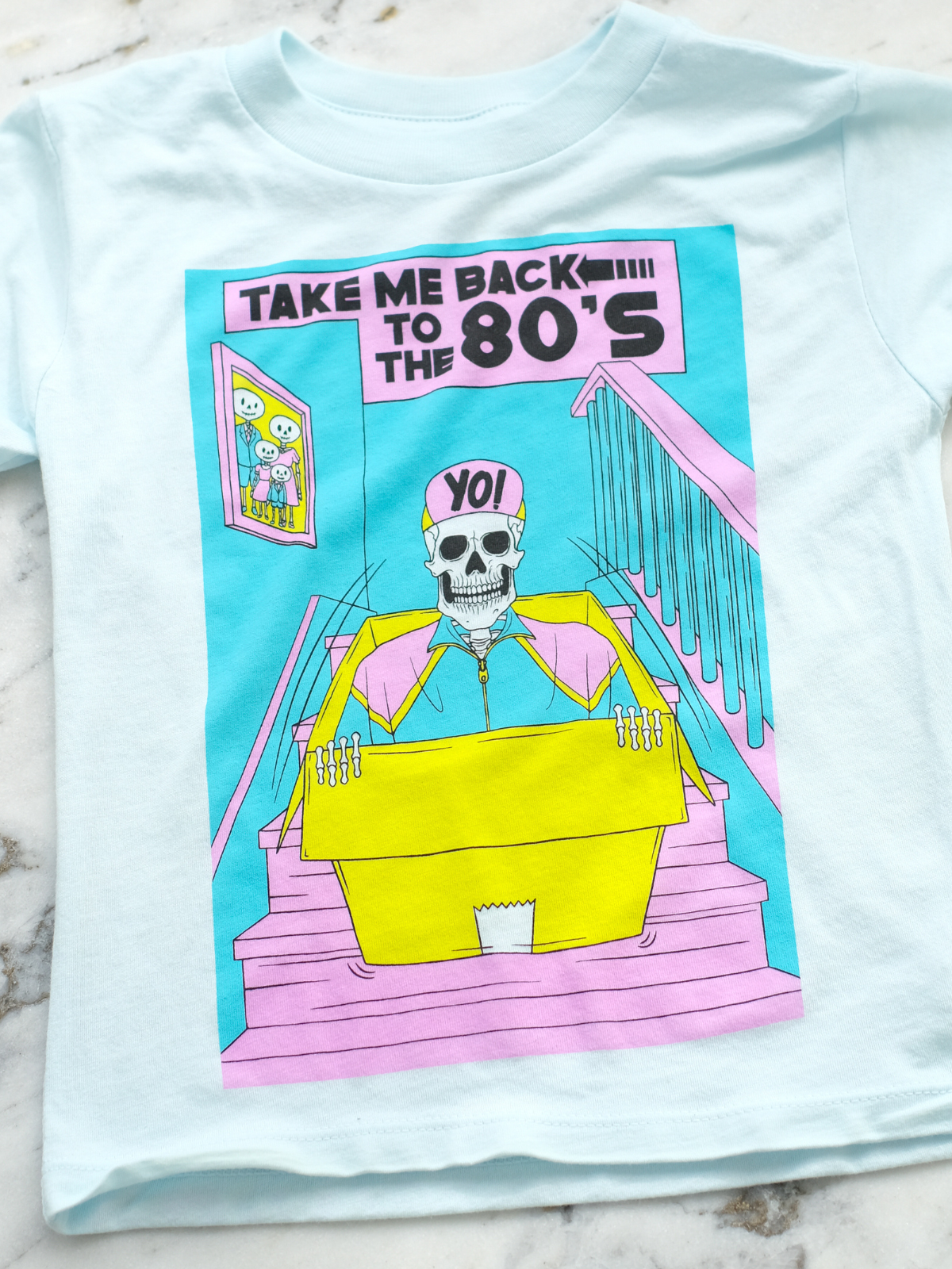 【COLOR iN ID】Vintage Baby T-shirt Retro Neon Kids Tshirt, 90s Baby Tshirt, Womens Neon Smile