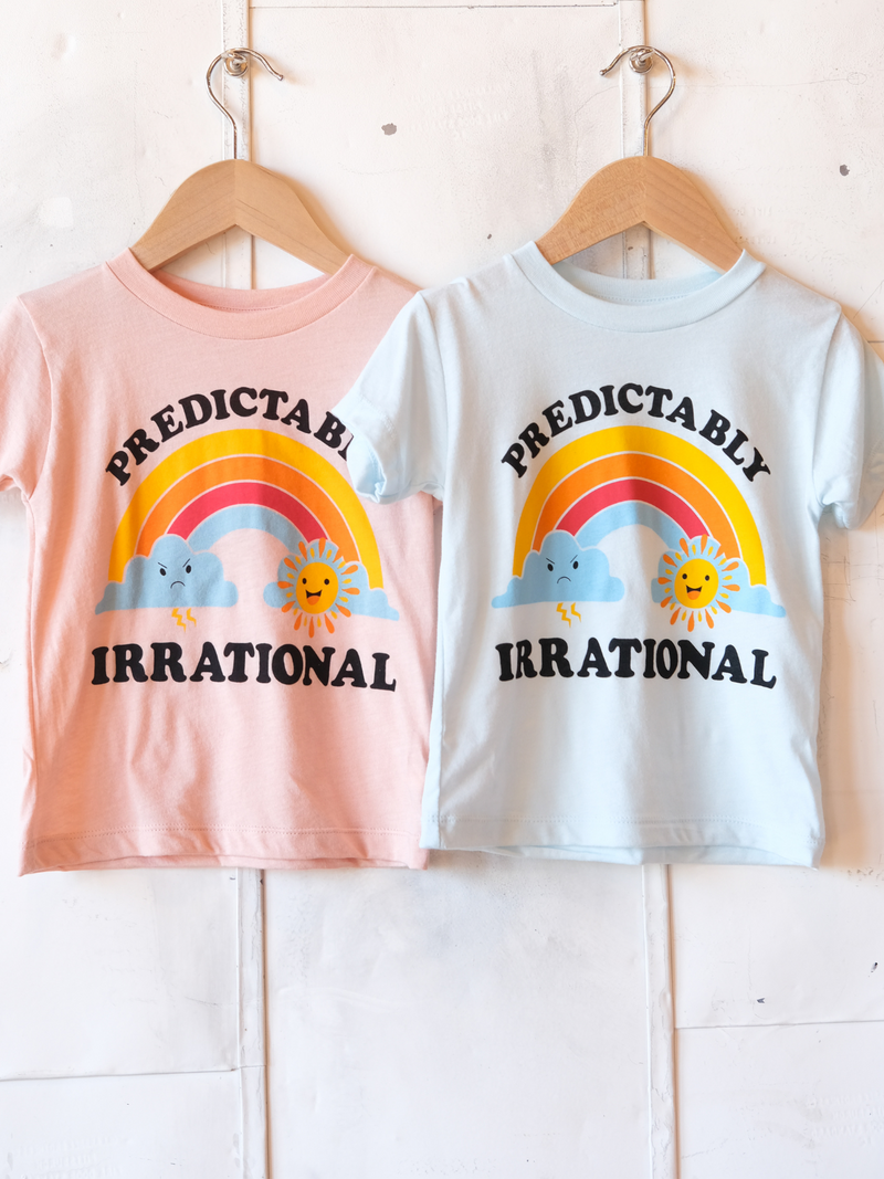 Predictably Irrational | Kids Graphic Tee | 3 Colors-Tees-Ambitious Kids