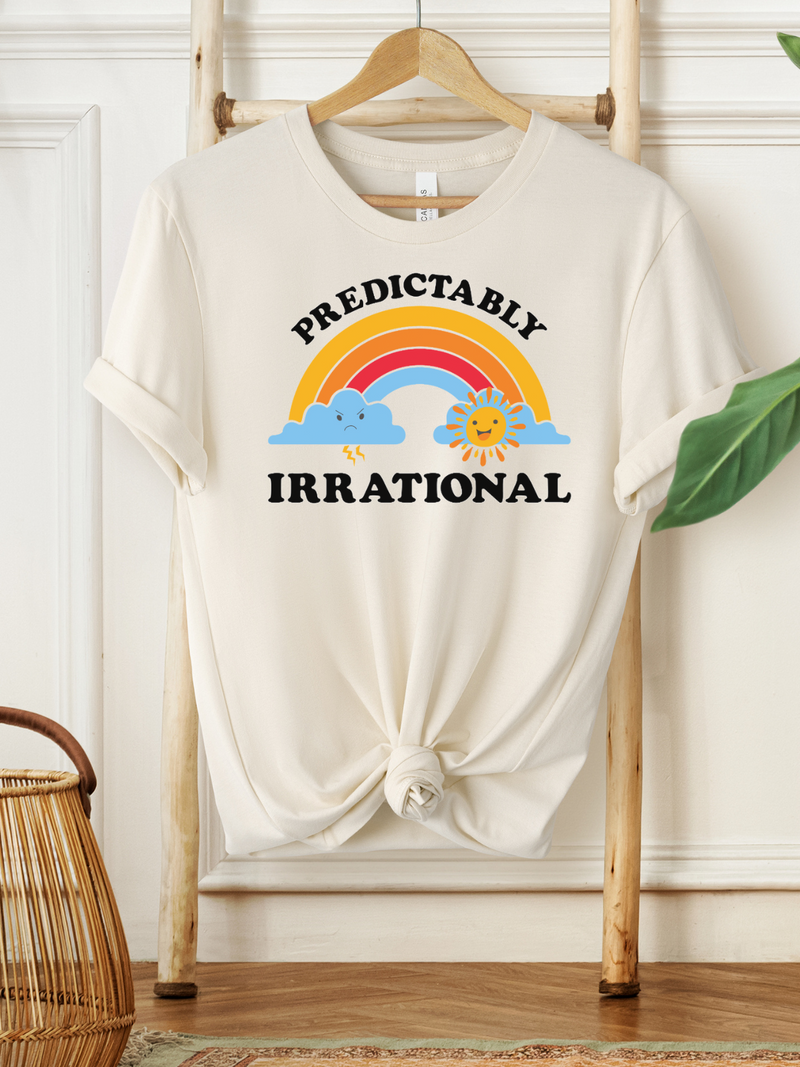 Predictably Irrational | Adult Graphic Tee-Tees-Ambitious Kids