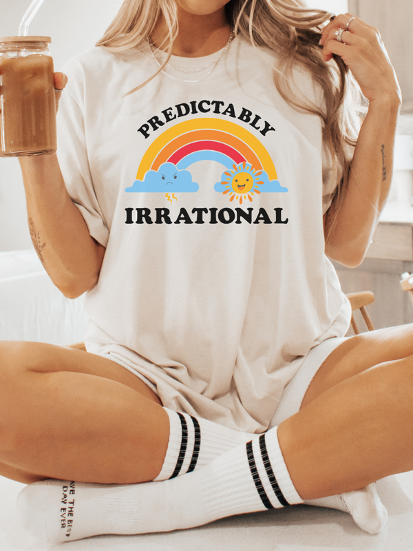 Predictably Irrational | Women's Graphic Tee-Tees-Ambitious Kids