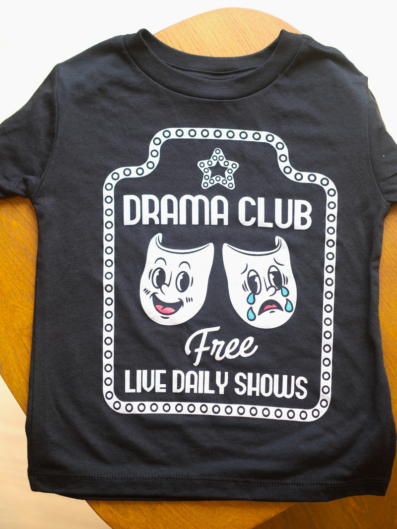 Drama Club | Kids Graphic Tee-Ambitious Kids