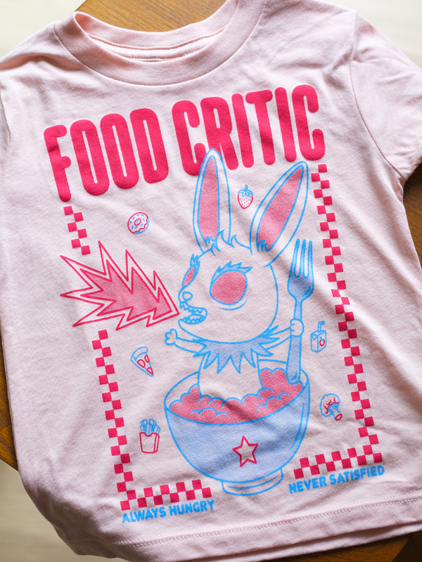 Food Critic | Graphic Tee-Tees-Ambitious Kids