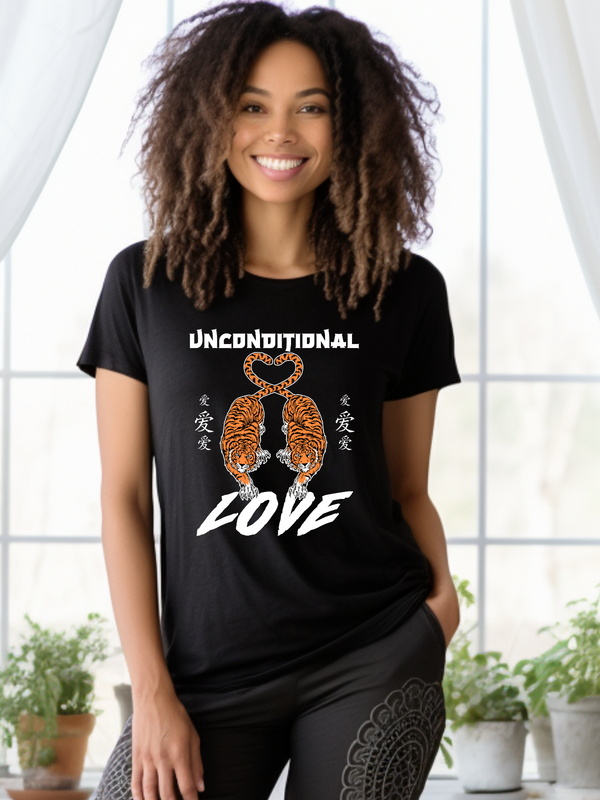 Unconditional Love | Women's Graphic Tee-Tees-Ambitious Kids