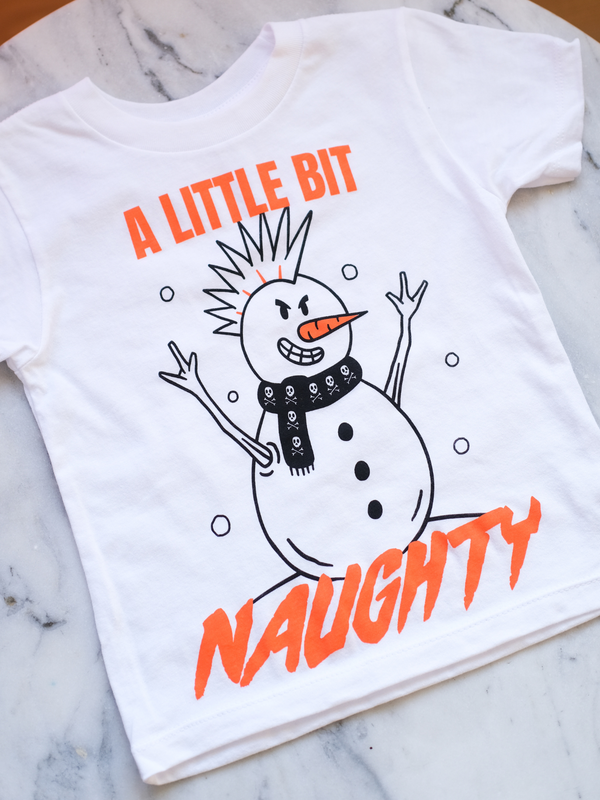 A Little Big Naughty | Graphic Tee-Tees-Ambitious Kids