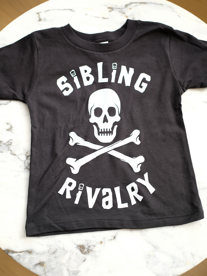 Sibling Rivalry | Kids Graphic Tee-Tees-Ambitious Kids