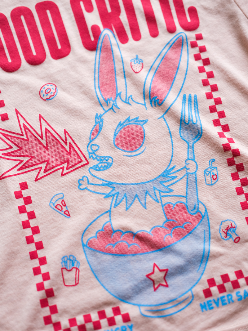 Food Critic | Graphic Tee-Tees-Ambitious Kids