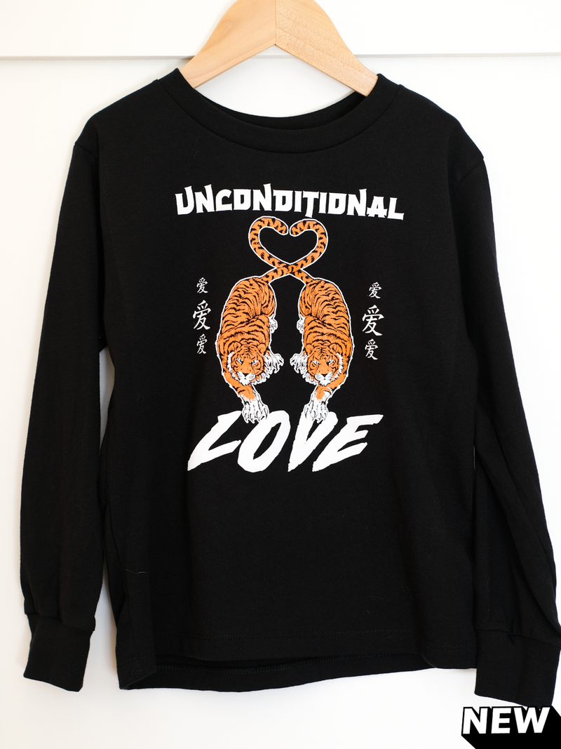 Unconditional Love | Kids Graphic Tee-Tees-Ambitious Kids