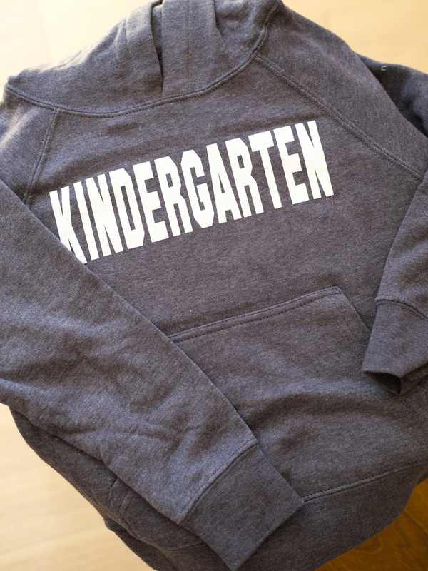 Kindergarten | Kids Graphic Hoodie-hoodies-Ambitious Kids