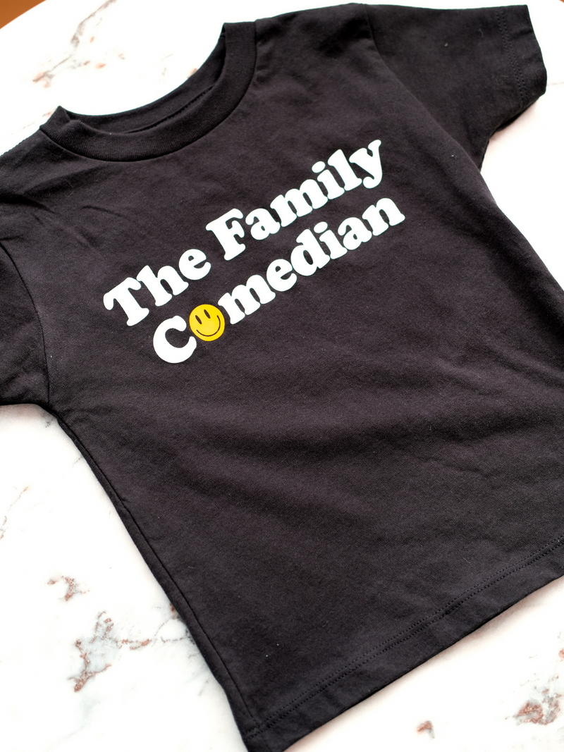 Family Comedian | Kids Graphic Tee-Tees-Ambitious Kids