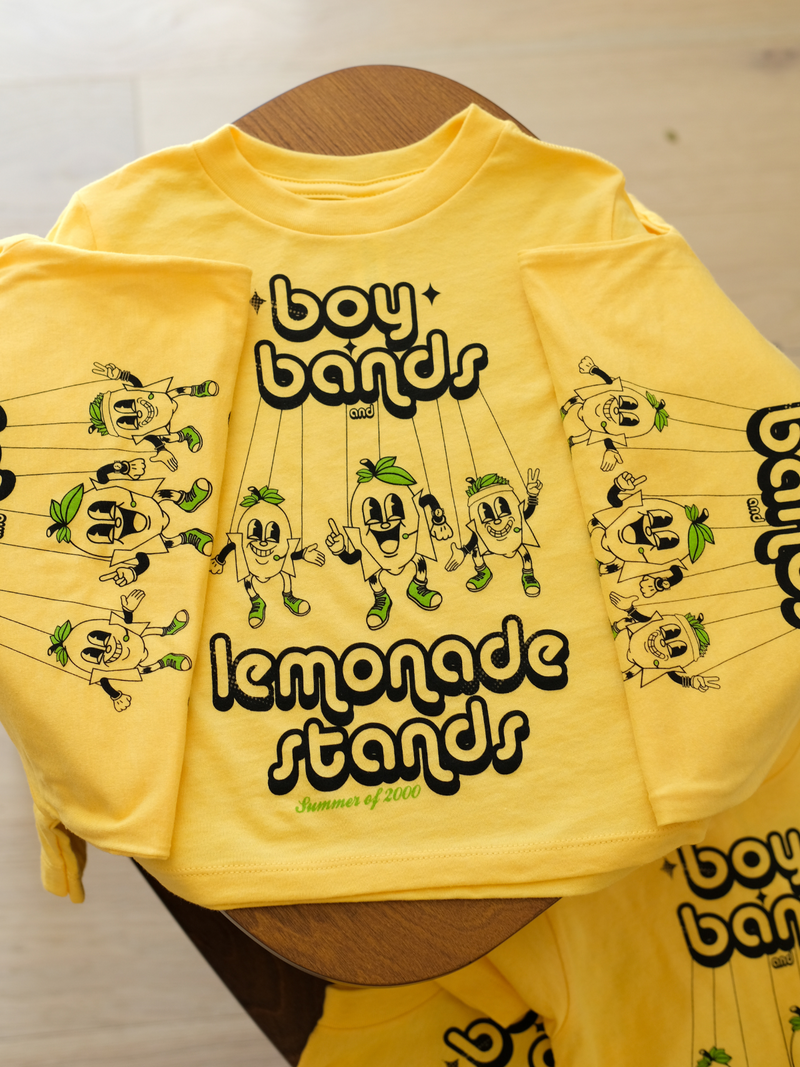 Boy Bands & Lemonade Stands | Graphic Tee-Ambitious Kids
