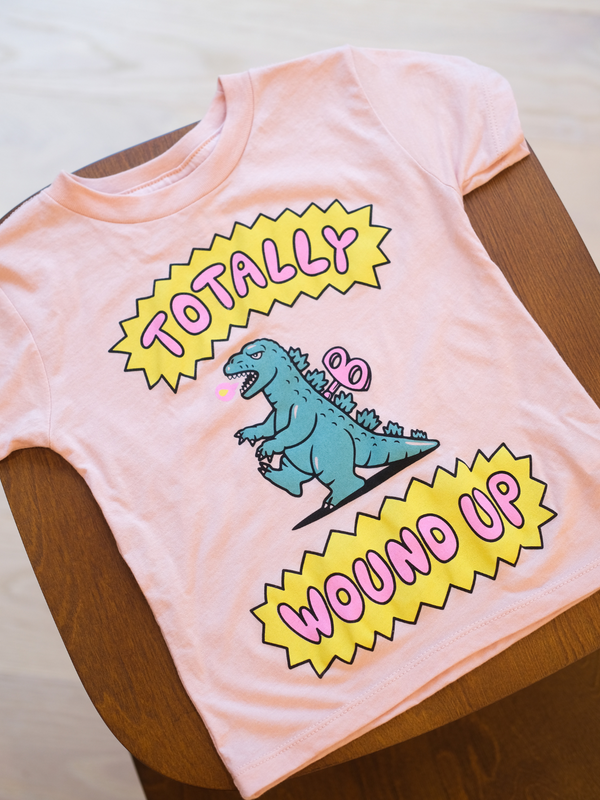 Totally Wound Up | Kids Graphic Tee-Ambitious Kids