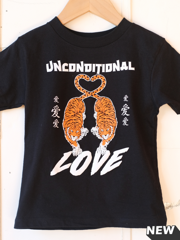 Unconditional Love | Kids Graphic Tee-Tees-Ambitious Kids