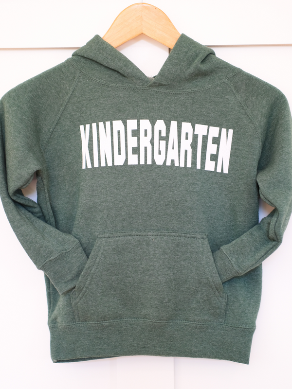 Kindergarten | Kids Graphic Hoodie-hoodies-Ambitious Kids