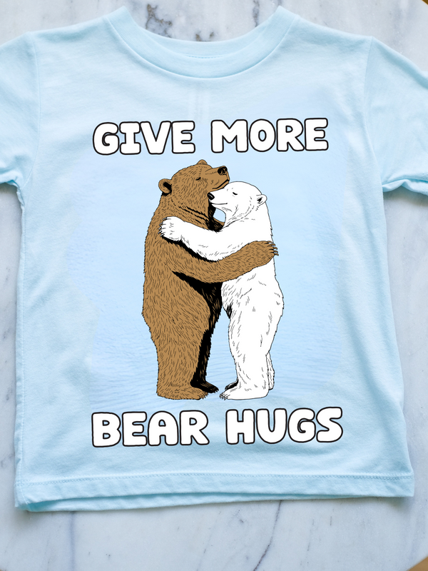 Bear Hugs | Kids Graphic Tee-Tees-Ambitious Kids