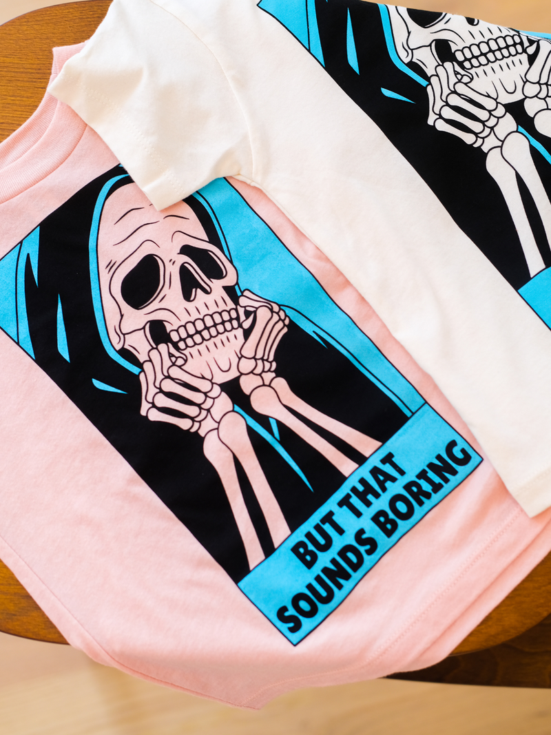 Boring | Adult Graphic Tee-Ambitious Kids