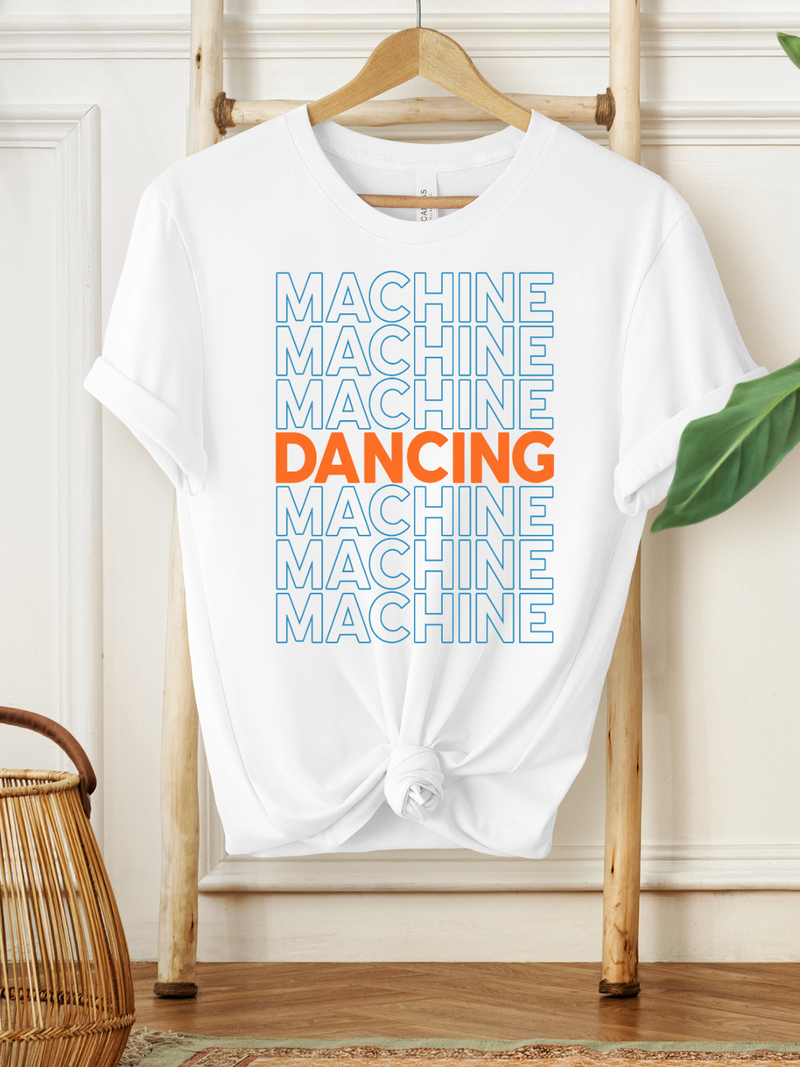 Dancing Machine | Adult Graphic Tee-Tees-Ambitious Kids