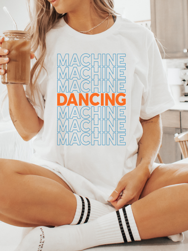 Dancing Machine | Adult Graphic Tee-Tees-Ambitious Kids
