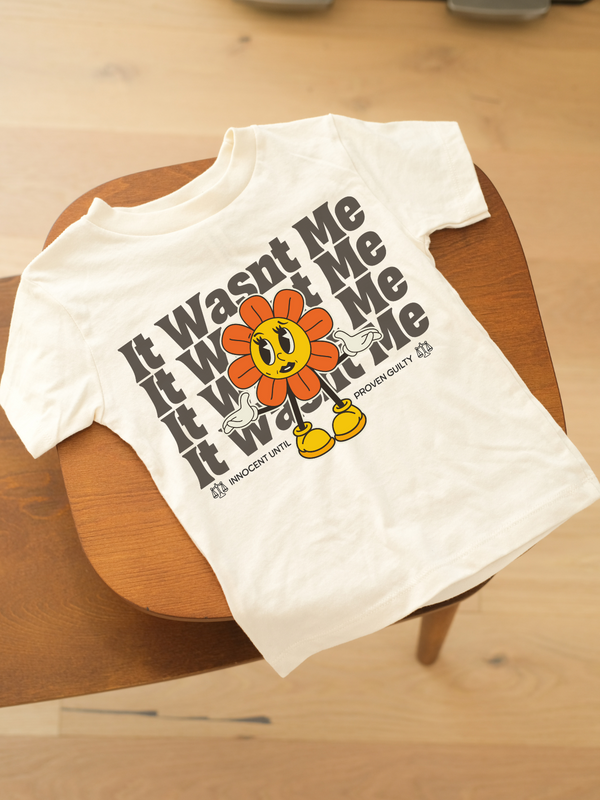 It Wasnt Me | Graphic Tee-Tees-Ambitious Kids