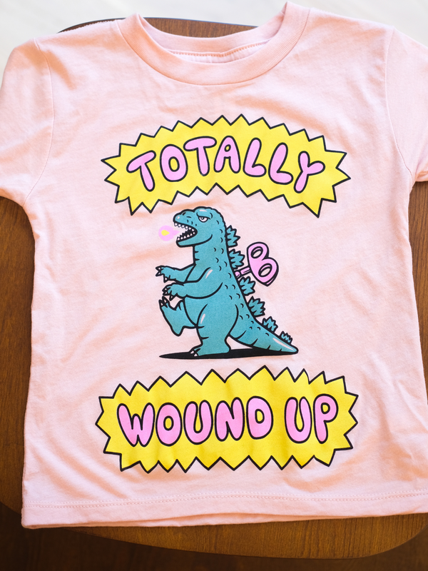 Totally Wound Up | Kids Graphic Tee-Ambitious Kids