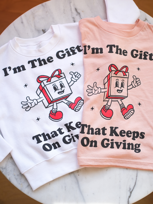 The Gift That Keeps On Giving | Tee or Sweatshirt-Tees-Ambitious Kids