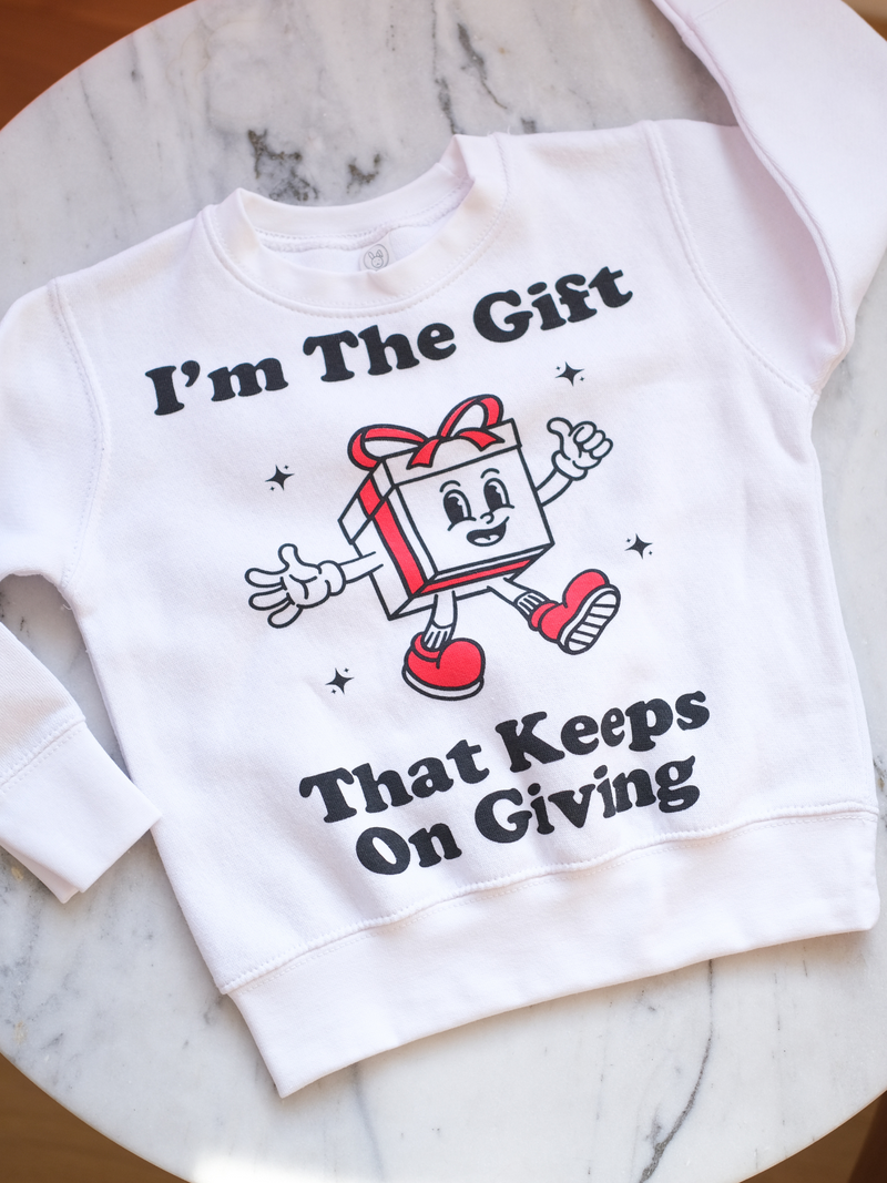 The Gift That Keeps On Giving | Tee or Sweatshirt-Tees-Ambitious Kids