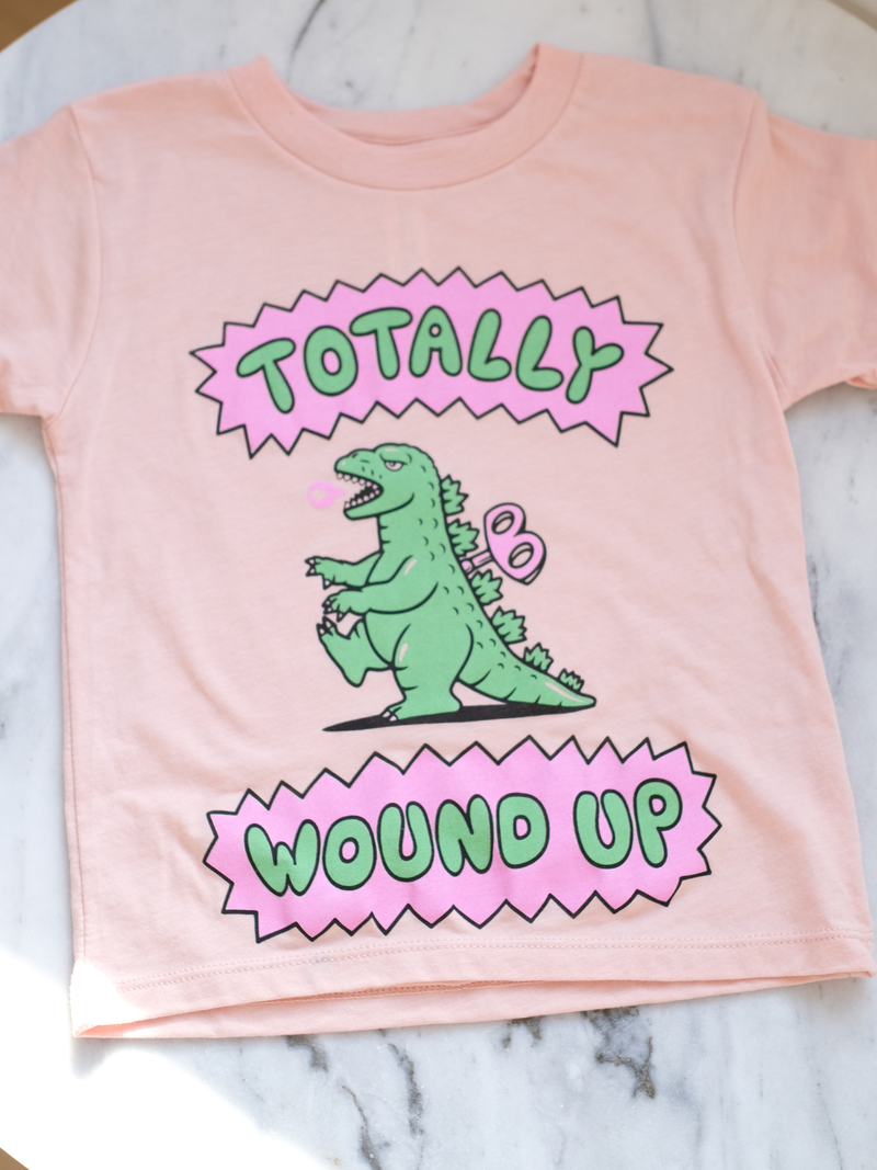 Totally Wound Up | Kids Graphic Tee-Ambitious Kids
