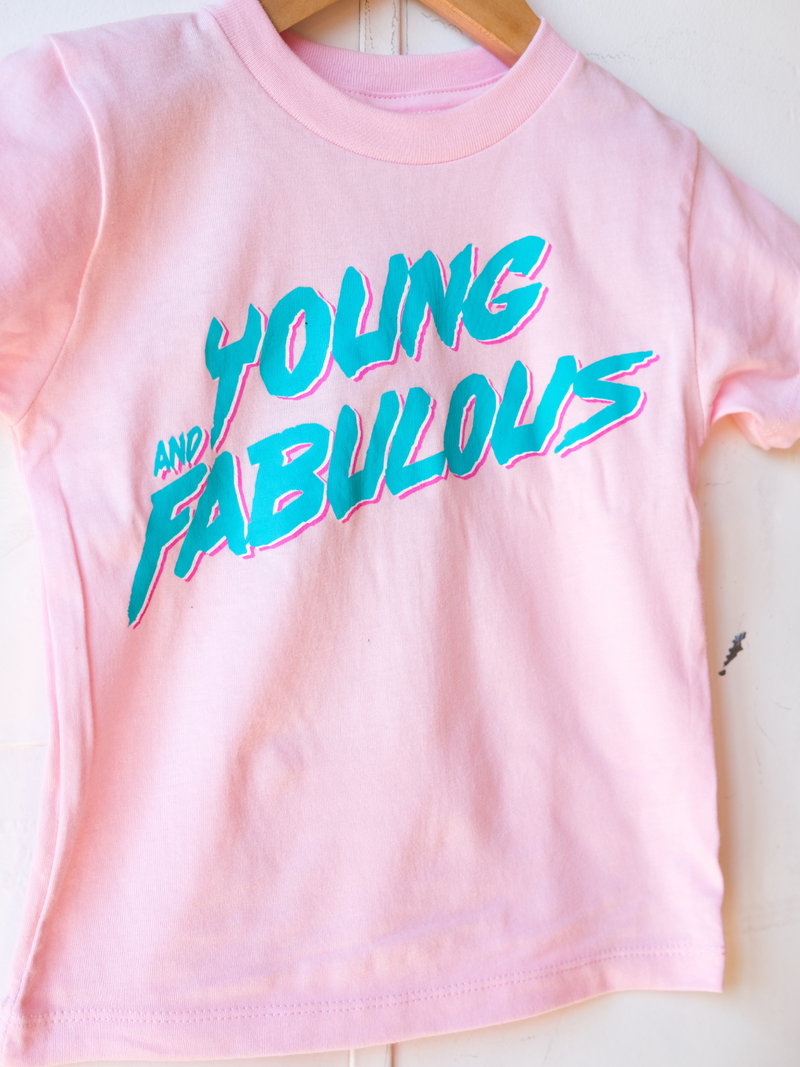 Young & Fabulous | Kids Graphic Tee | Sizes 2T - 5T (NEW!)-Ambitious Kids