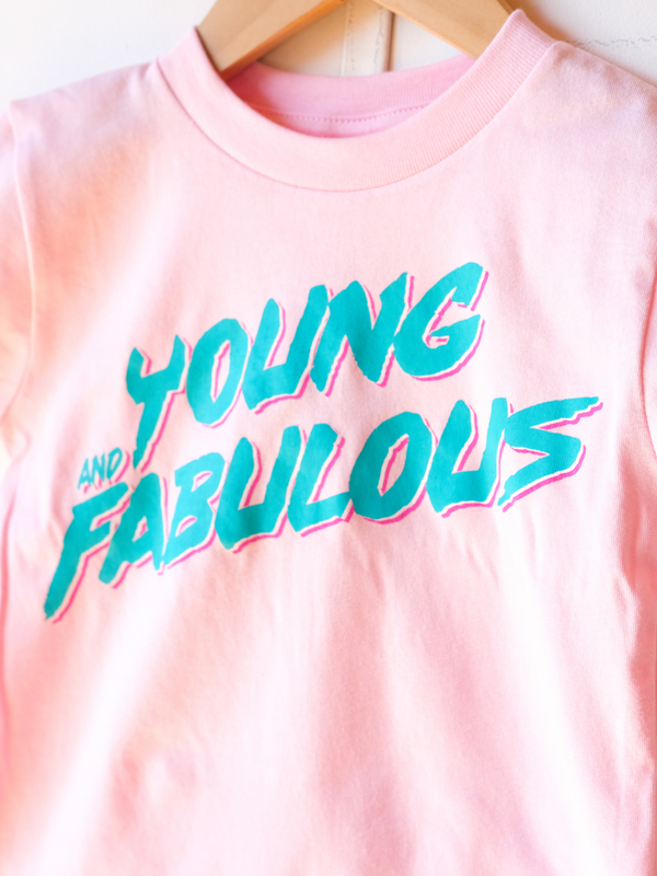Young & Fabulous | Kids Graphic Tee | Sizes 2T - 5T (NEW!)-Ambitious Kids