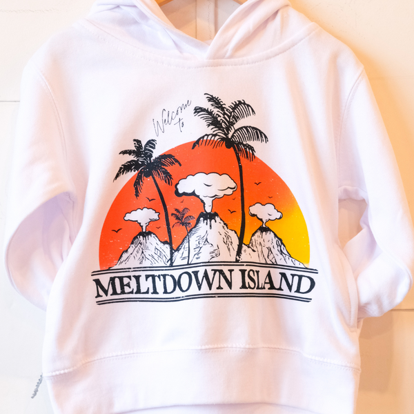 Meltdown Island | Fleece Hoodie | Sizes 2T - 6T