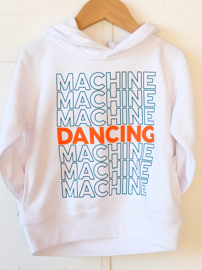 Dancing Machine | Fleece Hoodie | Sizes 2T - 6T-hoodies-Ambitious Kids