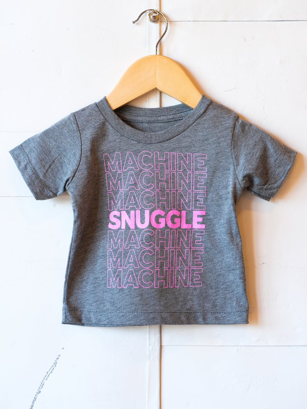 Snuggle Machine | Triblend Baby Tee | 3m - 24m-Onesies-Ambitious Kids