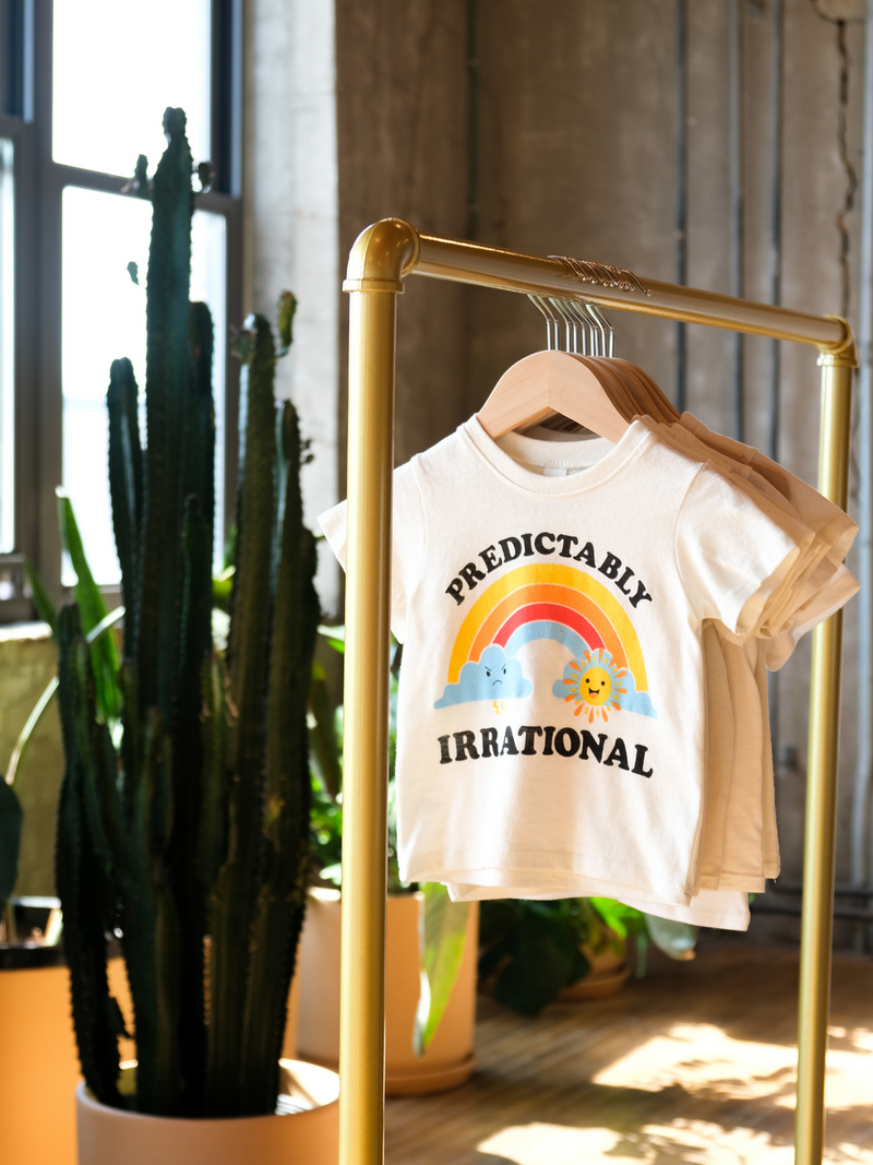 Predictably Irrational | Kids Graphic Tee | 3 Colors-Tees-Ambitious Kids