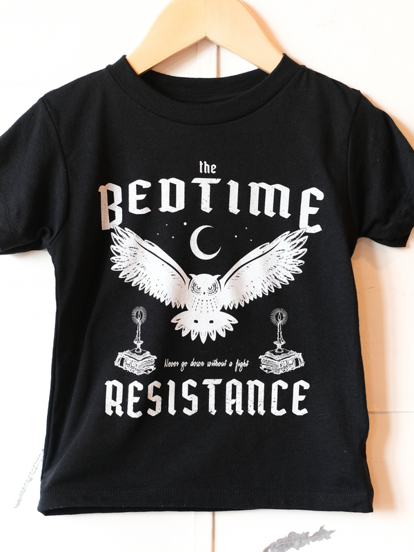 Bedtime Resistance | Kids Graphic Tee-Tees-Ambitious Kids