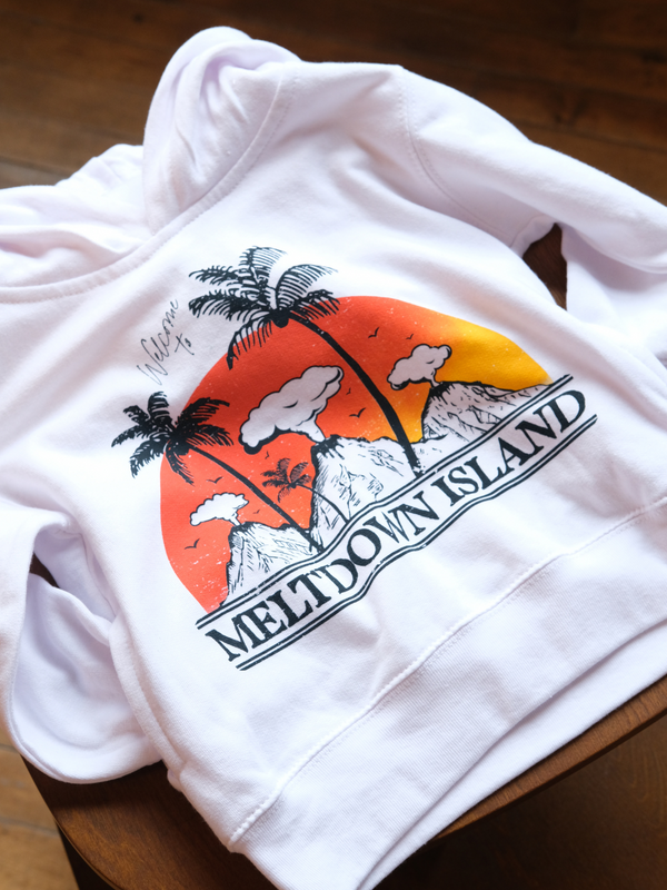 Meltdown Island | Fleece Hoodie | Sizes 2T - 6T-Ambitious Kids