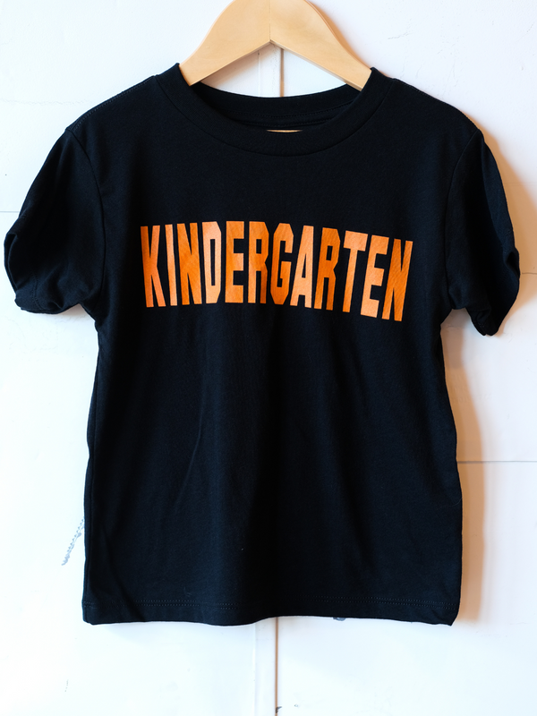 Kindergarten | Kids Graphic Tee-Tees-Ambitious Kids