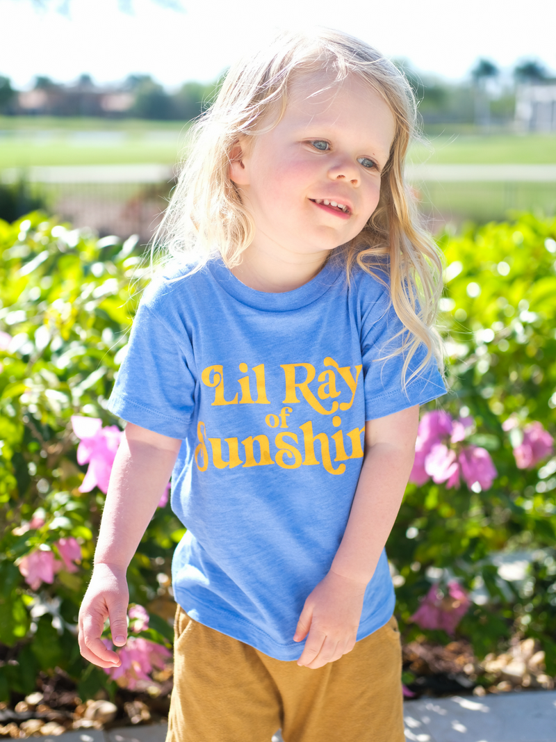 Lil Ray of Sunshine | Kids Graphic Tee | Sizes 2T - YL-Tees-Ambitious Kids