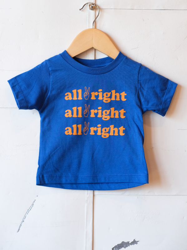 Gonna Be All Right | Cotton Baby Tee | 3m - 24m-Onesies-Ambitious Kids