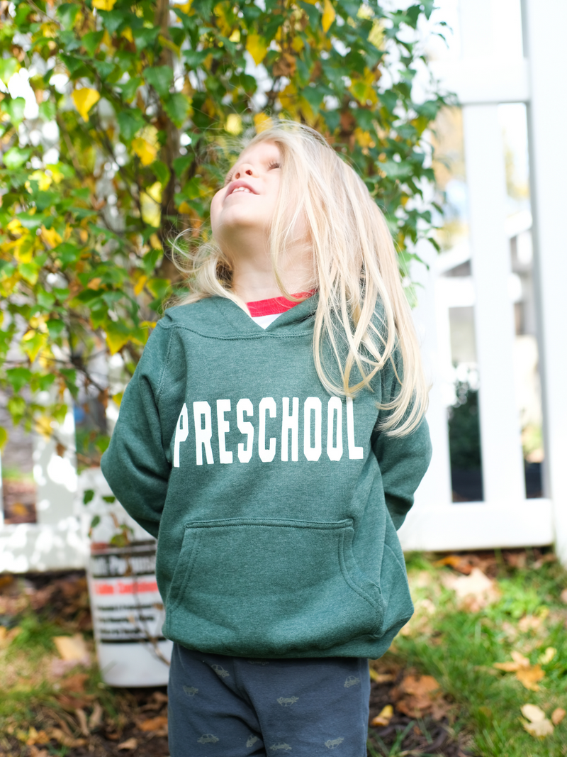 Preschool | Kids Fleece Hoodie-hoodies-Ambitious Kids