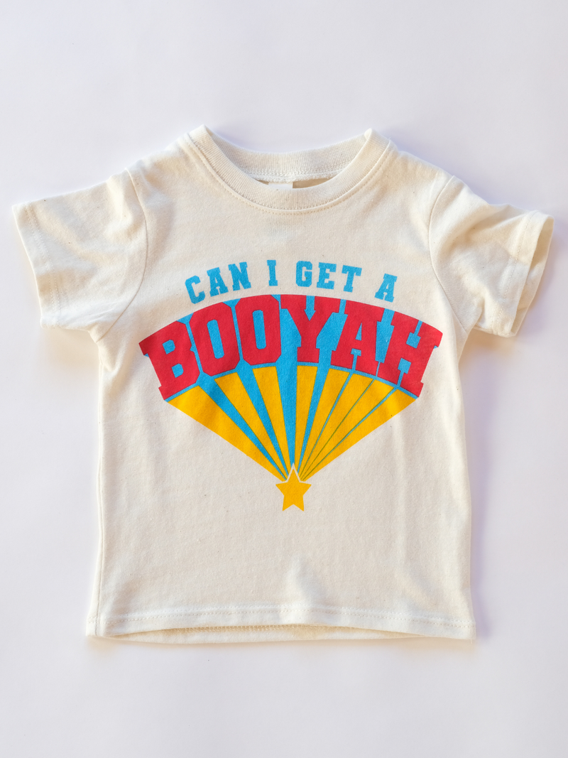 Can I Get A Booyah | Baby Graphic EcoTee | 3m - 24m-Onesies-Ambitious Kids