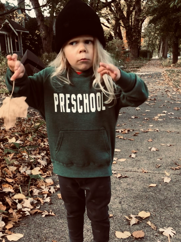 Preschool | Kids Fleece Hoodie-hoodies-Ambitious Kids