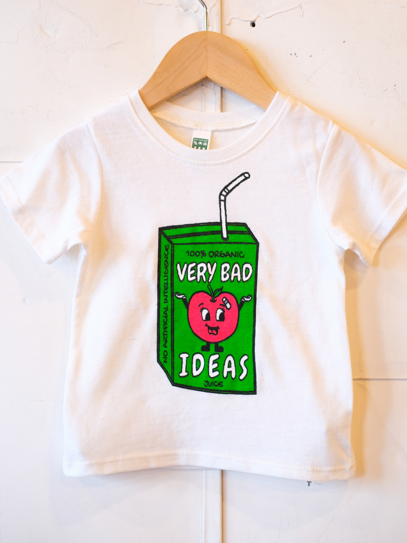 Very Bad Ideas | Kids Graphic Tee | Sizes 2T - YS-Tees-Ambitious Kids