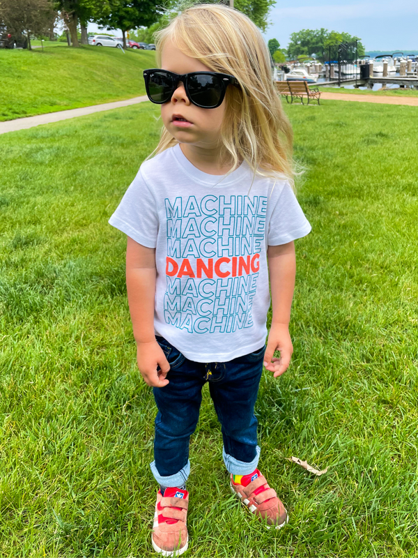 Dancing Machine | Kids Graphic Tee | Sizes 2T - YL-Tees-Ambitious Kids