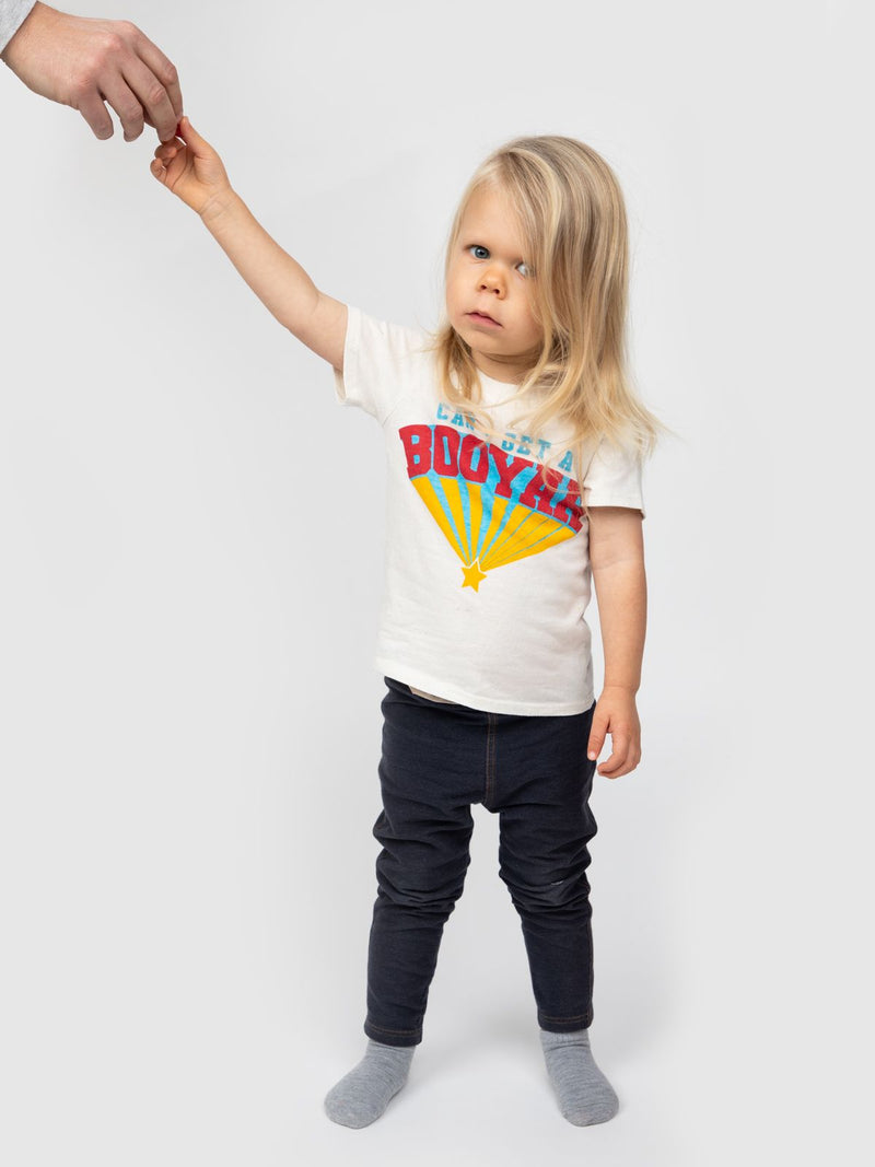 Can I Get A Booyah | Kids Graphic T-Shirt | Natural-Tees-Ambitious Kids