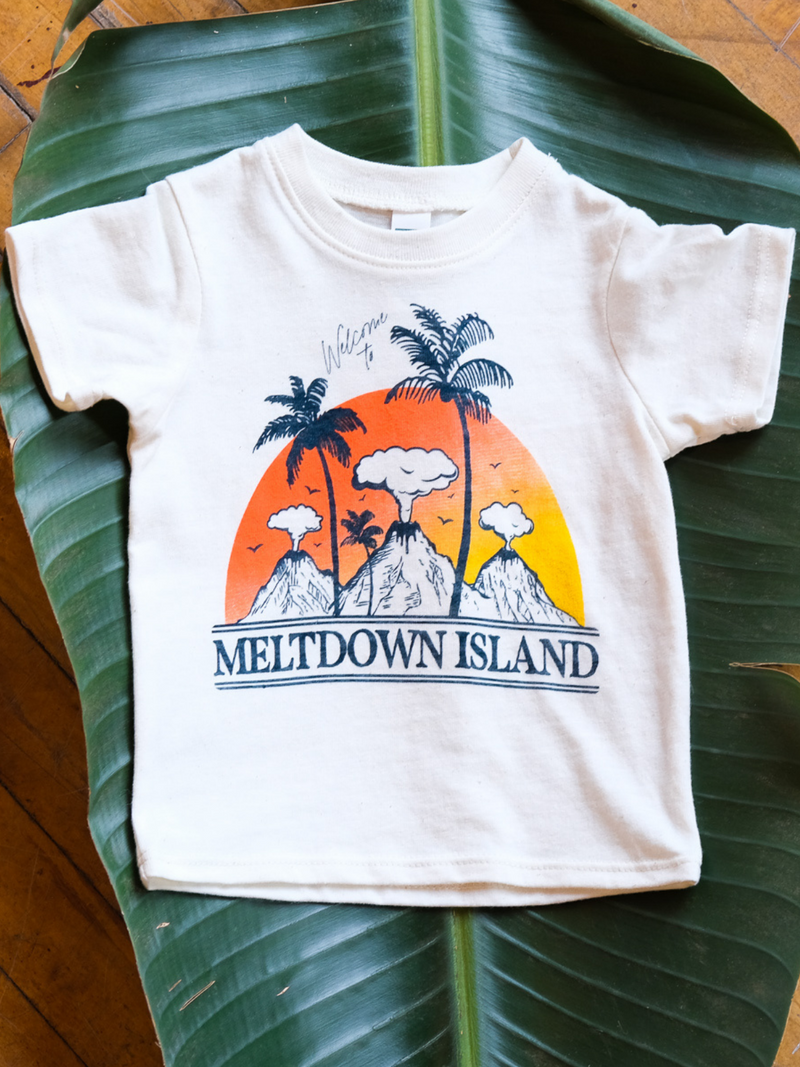 Meltdown Island | Kids GraphicTee | Sizes 2T - YL-Tees-Ambitious Kids