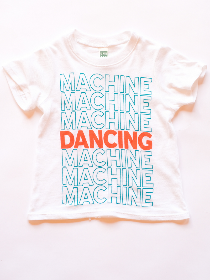 Dancing Machine | Kids Graphic Tee | Sizes 2T - YL-Tees-Ambitious Kids